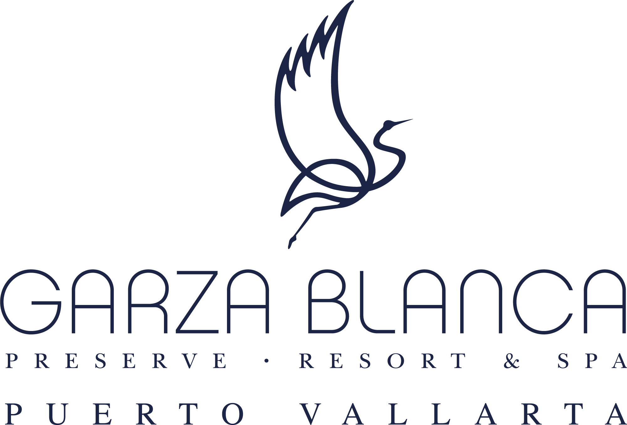 logo garza blanca puerto vallarta
